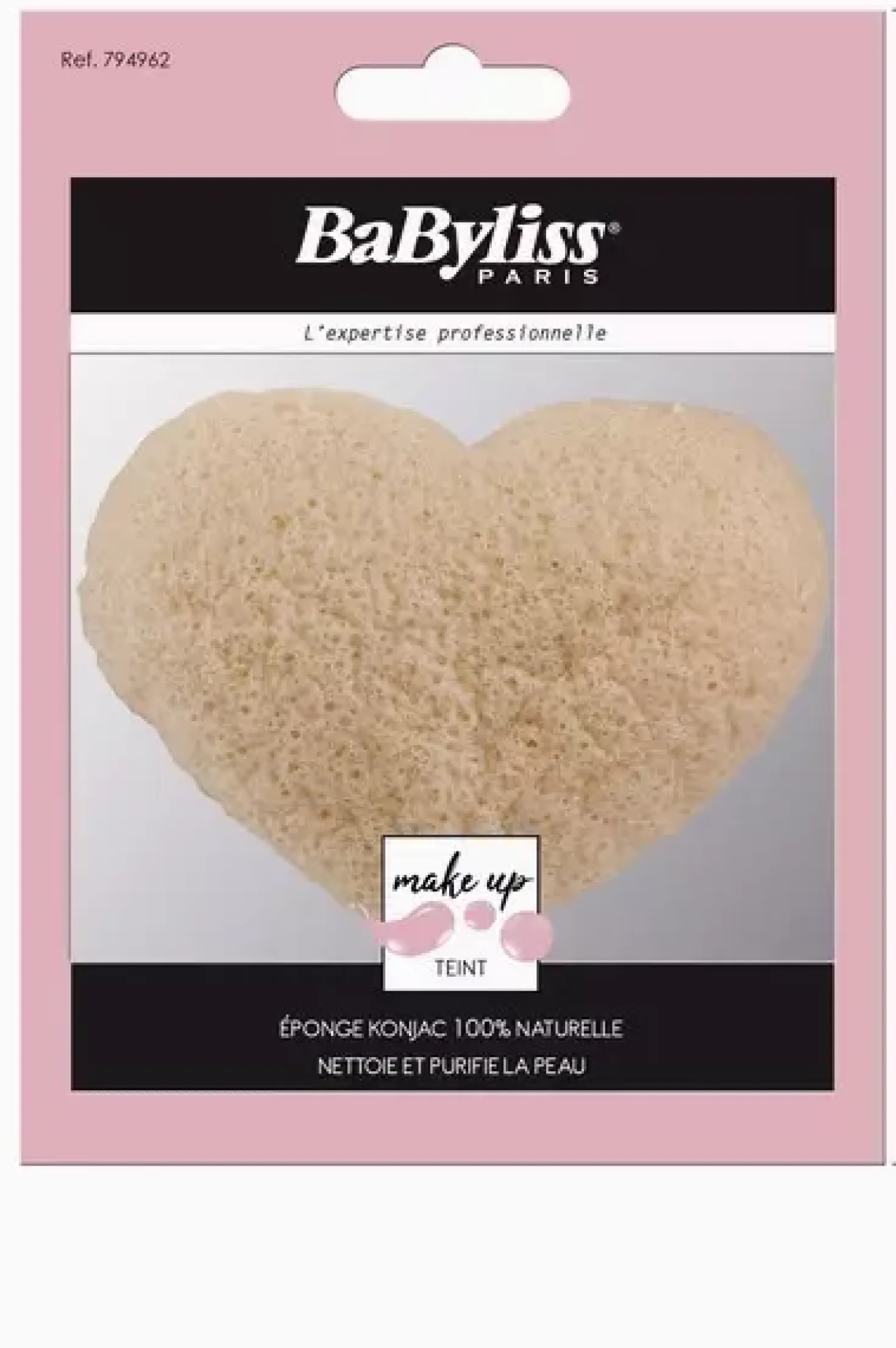BaByliss Paris Accessories Konjak Sponge Heart