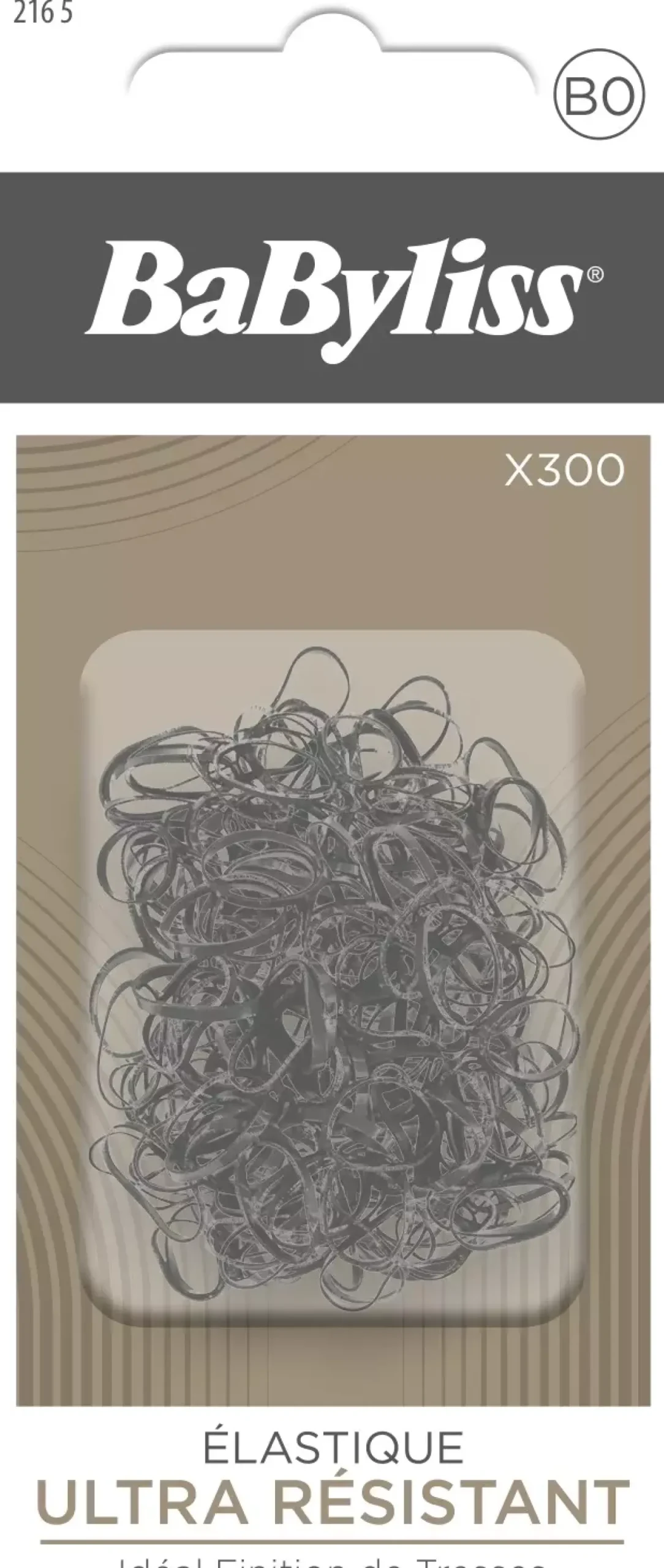 BaByliss Paris Accessories Micro Hair Tie Black 300 pcs