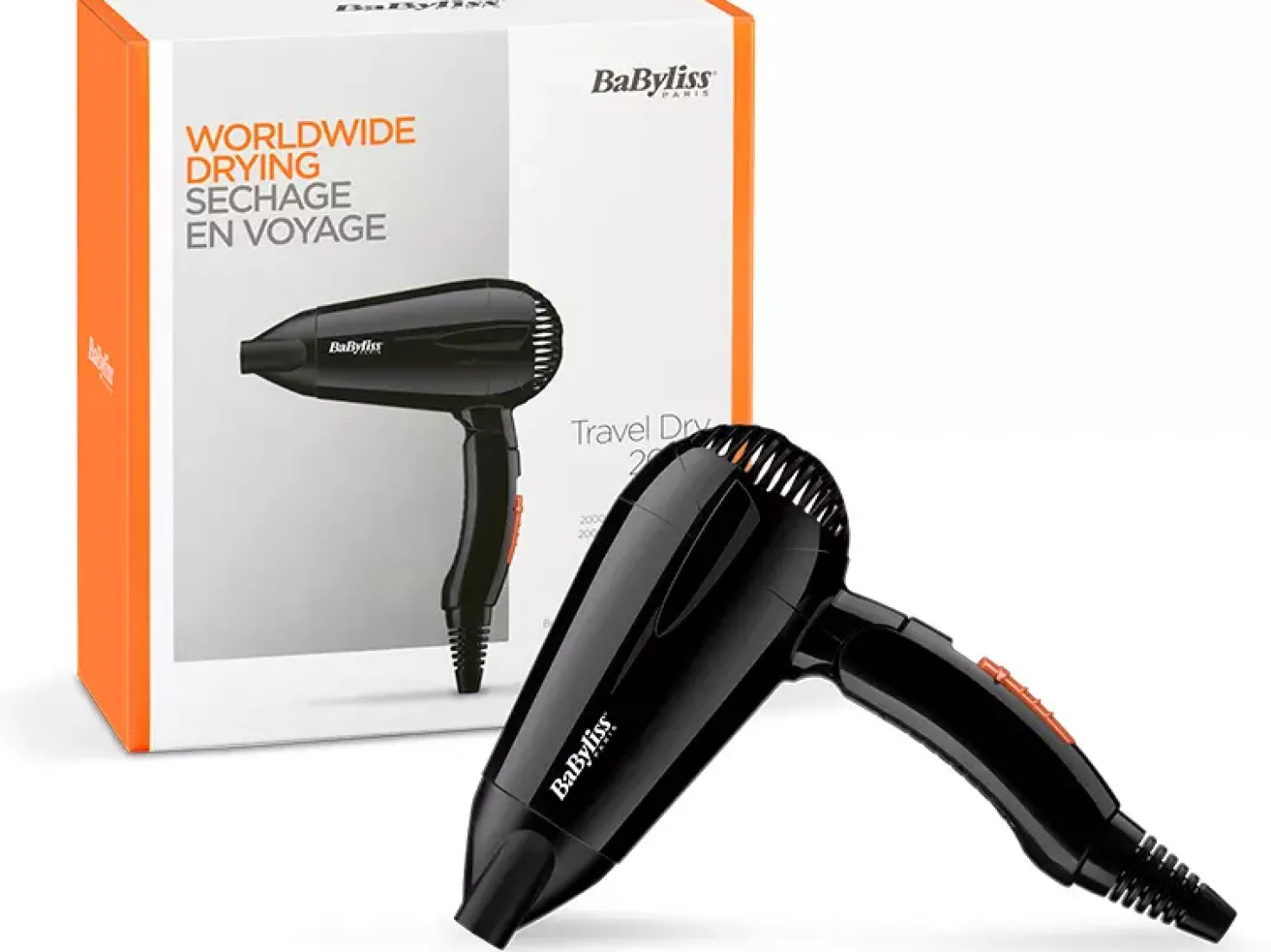 BaByliss Travel Dry 2000