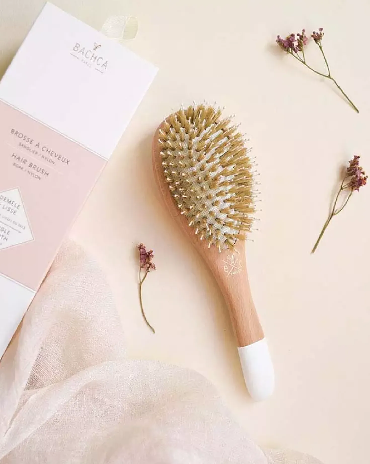 BACHCA Detangling and shine hairbrush