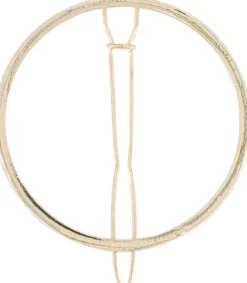 BACHCA Round metal barrette