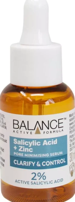 Balance Active Formula Salicylic Acid + Zinc Pore Minimising Serum 30 ml