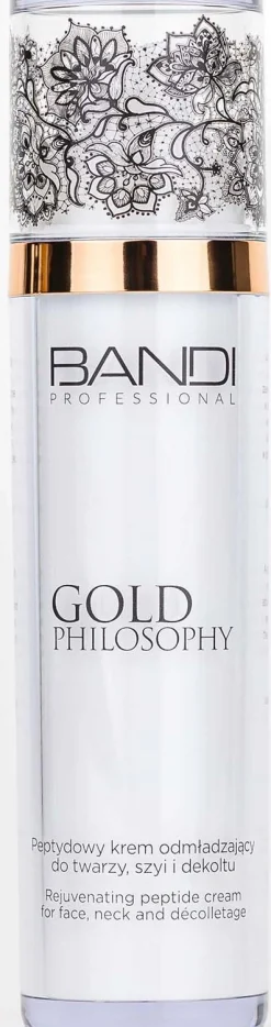 BandiGold Philosophy Rejuvenating peptide cream for face, neck and decolletage 50 ml