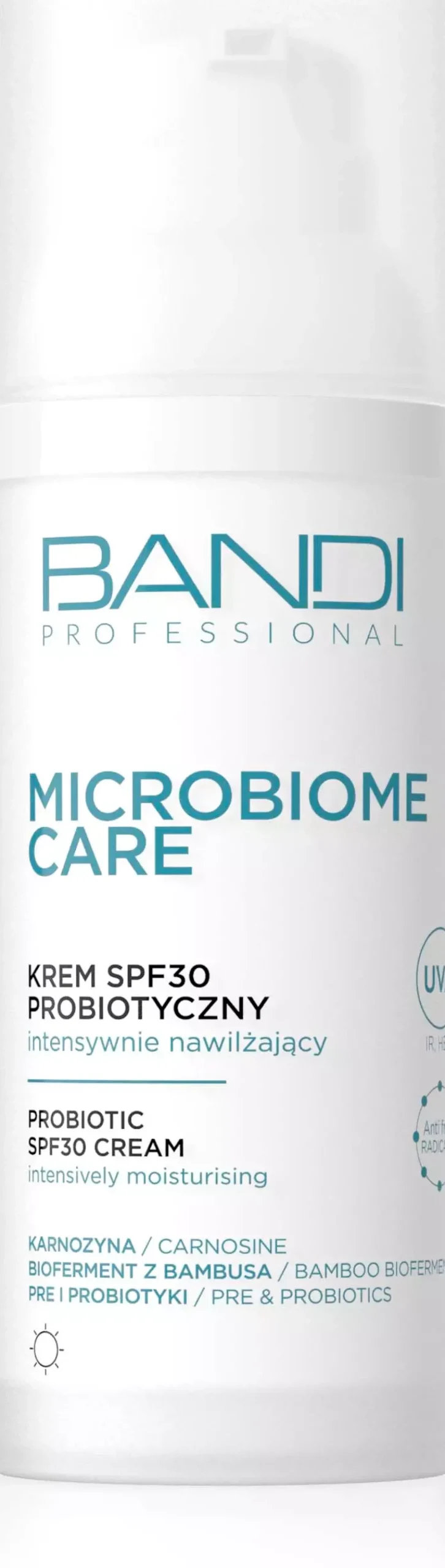 BandiMicrobiome Care Probiotic SPF30 Cream Intensively Moisturising 50 ml