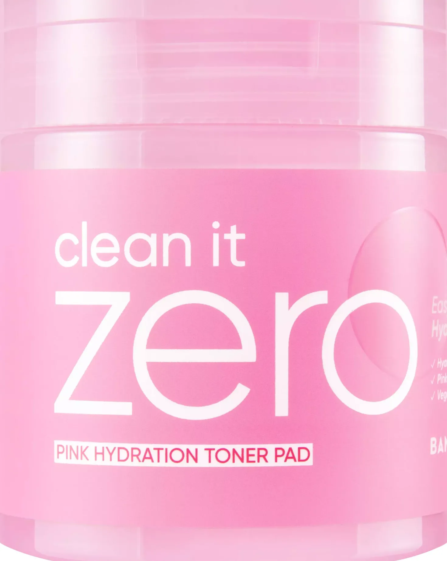 Banila CoClean It Zero Pink Hydration Toner Pad 235 ml