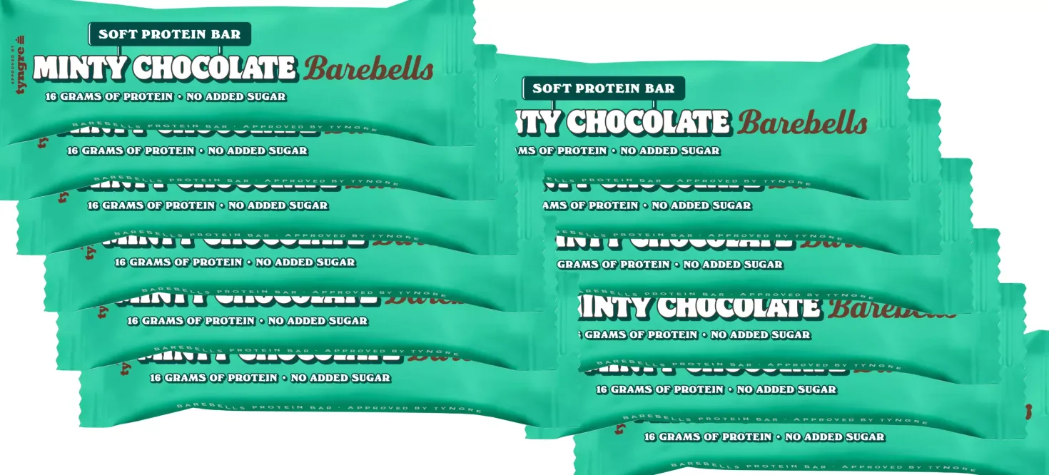 Barebells Soft Bars Minty Chocolate 12-pack