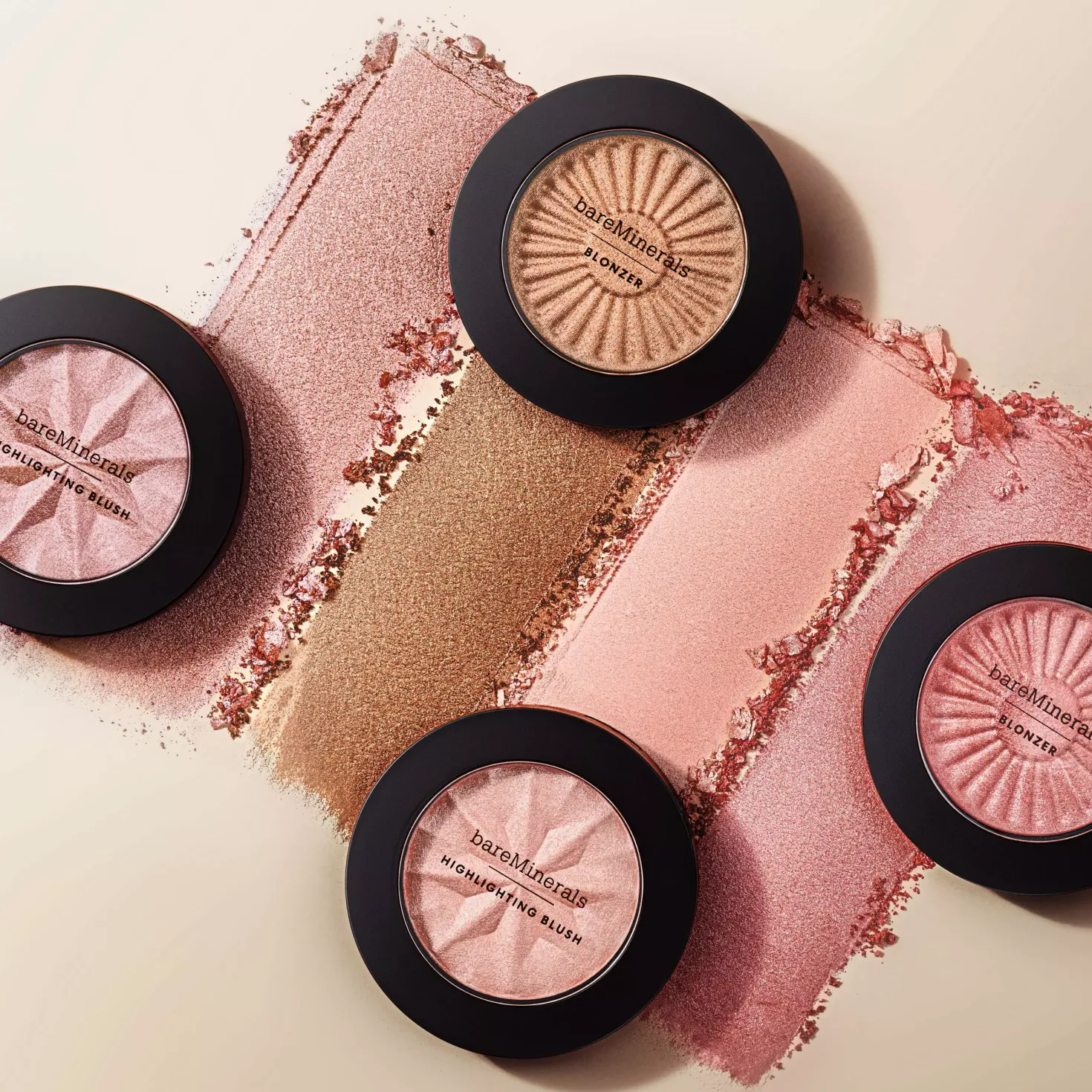 bareMineralsGEN NUDE Highlighting Blush Pink Glow 04
