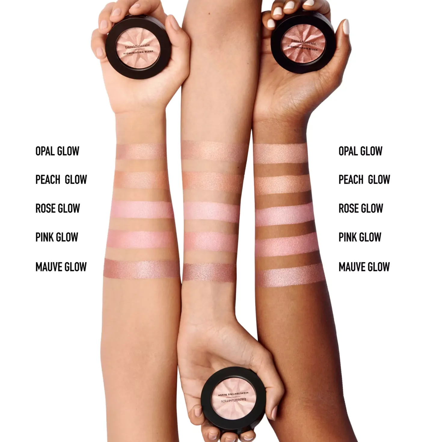 bareMineralsGEN NUDE Highlighting Blush Pink Glow 04