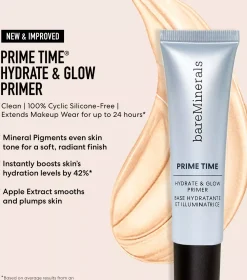 bareMineralsPRIME TIME Hydrate & Glow Primer 30 ml