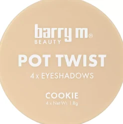 Barry M Pot Twist 4x Eyeshadows Cookie 7,2 g