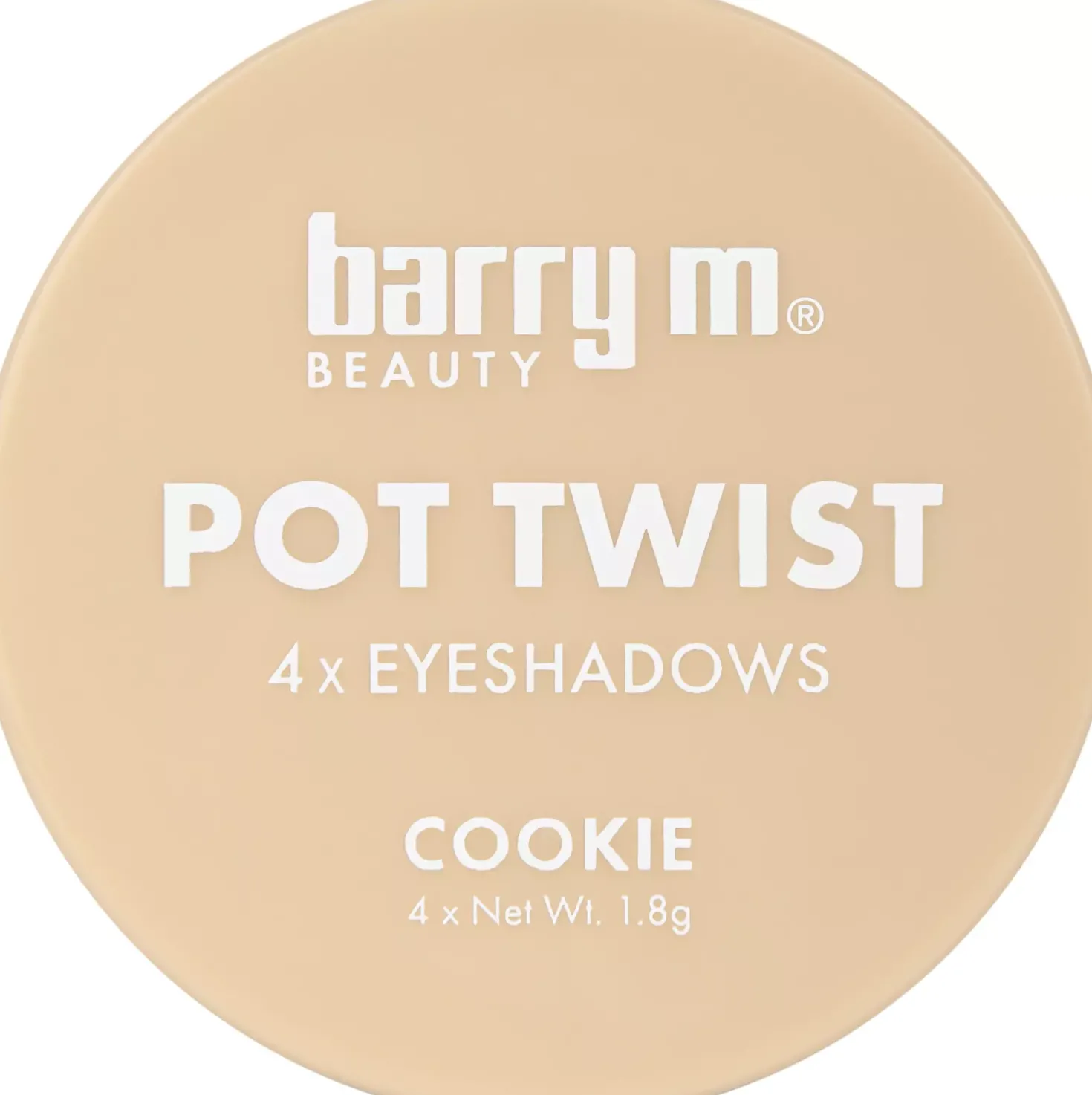 Barry M Pot Twist 4x Eyeshadows Cookie 7,2 g
