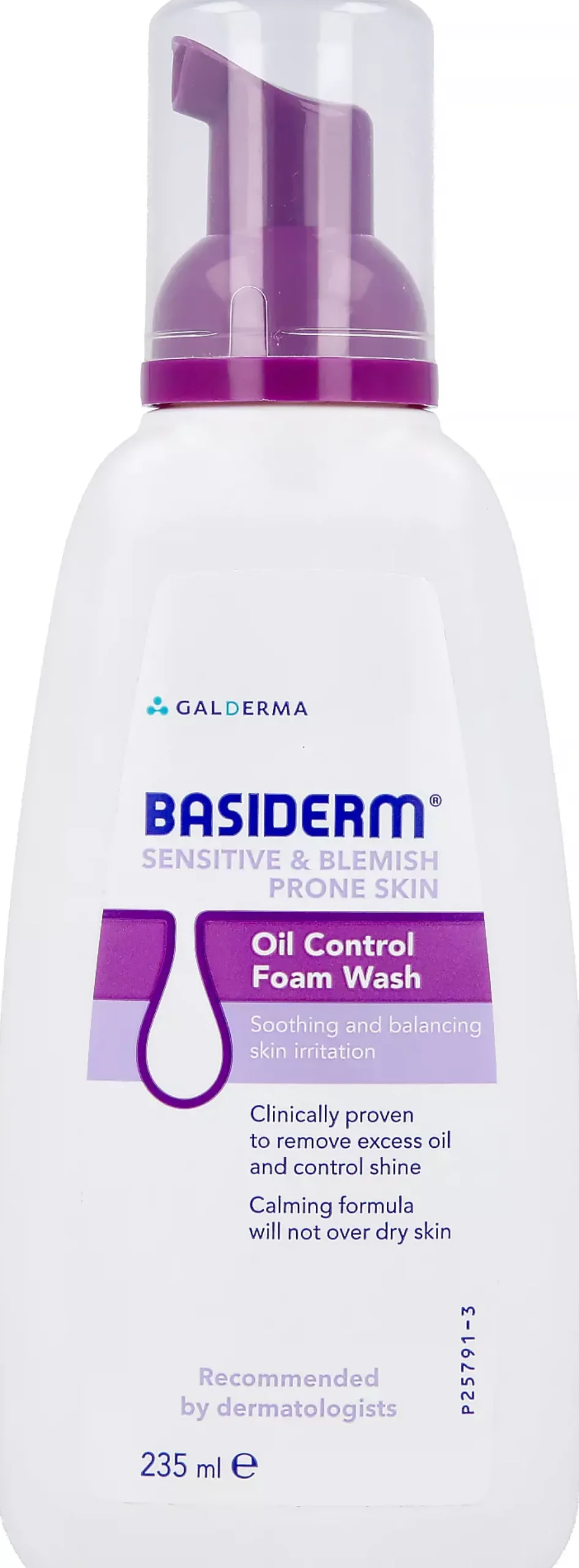 Basiderm Oil Control Foam Wash 236Ml