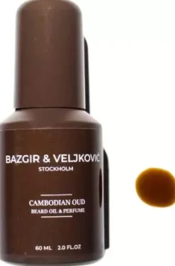 Bazgir & Veljkovic Beard Oil & Perfume Cambodian Oud 60 ml
