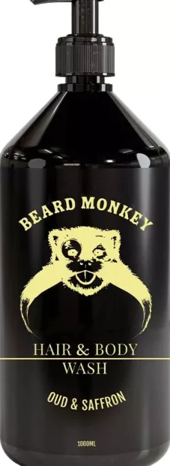 Beard Monkey Hair & Body Oud & Saffron 1000 ml