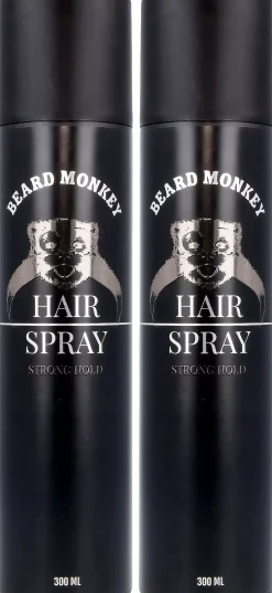 Beard Monkey Hairspray Strong DOU PACK