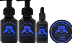 Beard Monkey Mint & raspberry All Beard Kit