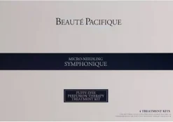Beauté Pacifique Symphonique Micro Needling Puffy Eyes Perfusion Therapy Treatment Kit X 4 20 ml