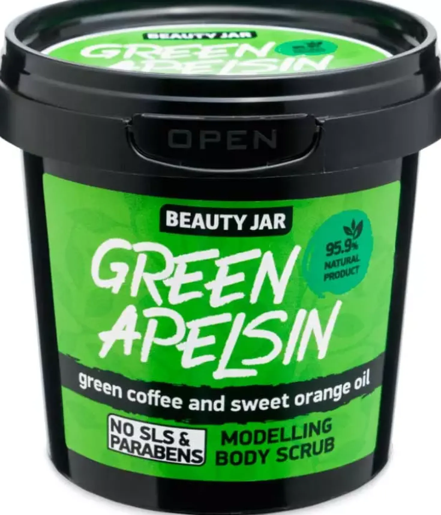 Beauty Jar Green Appelsin Body Scrub 200 g