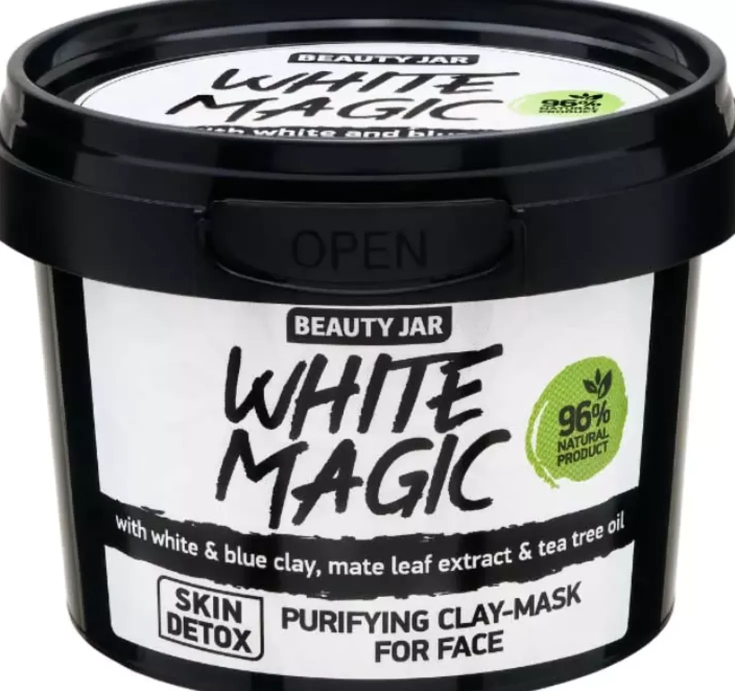 Beauty Jar White Magic Purifying Clay Face Mask 140 g