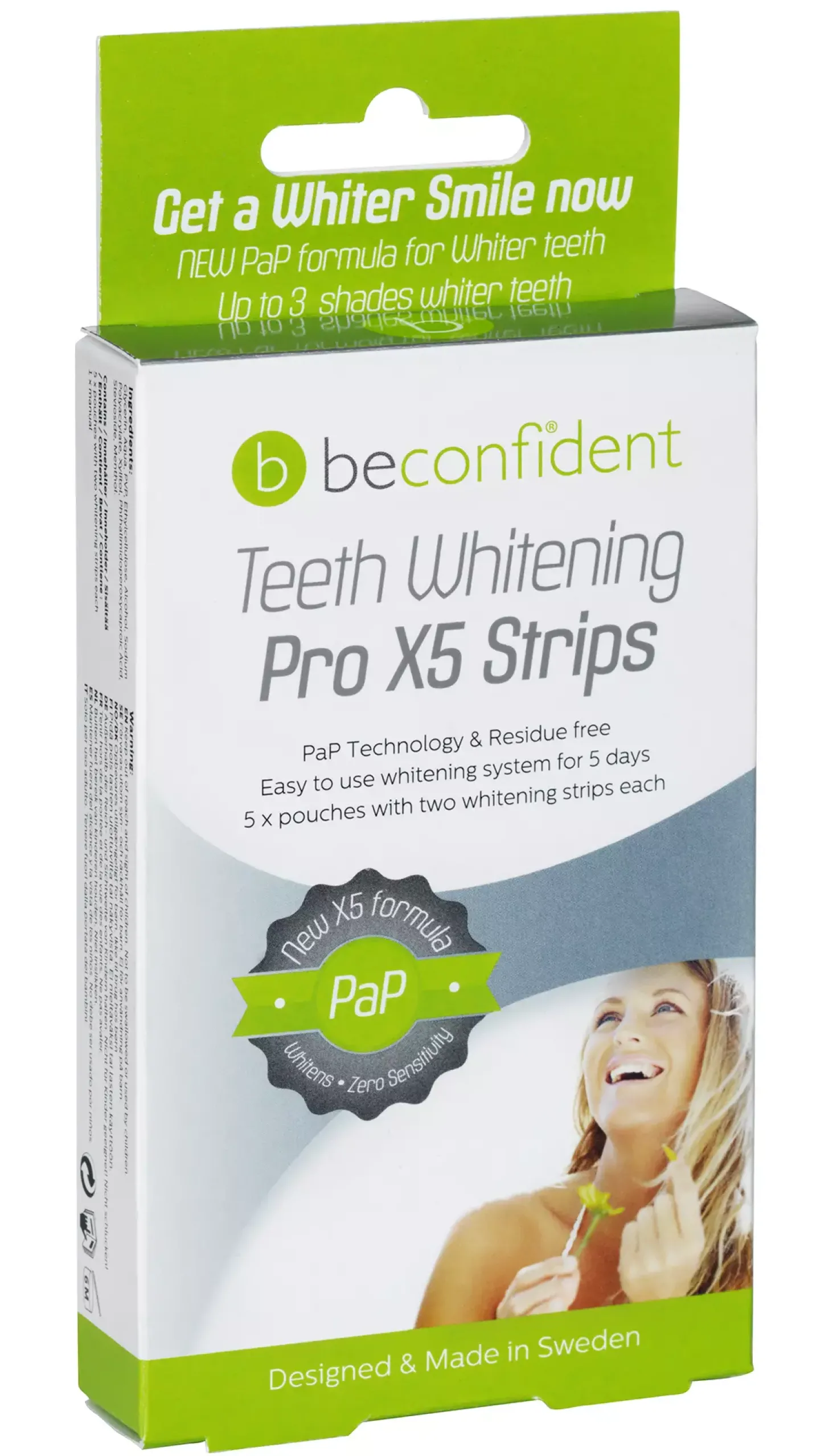Beconfident Teeth Whitening Pro X5 Strips