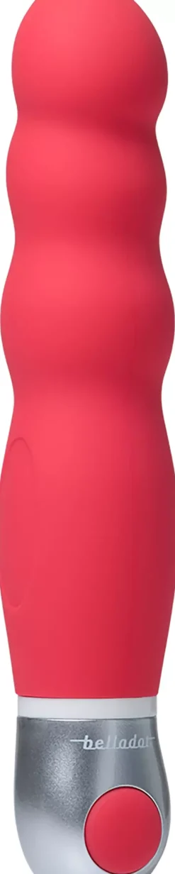 Belladot Astrid Small Vibrating Dildo Red