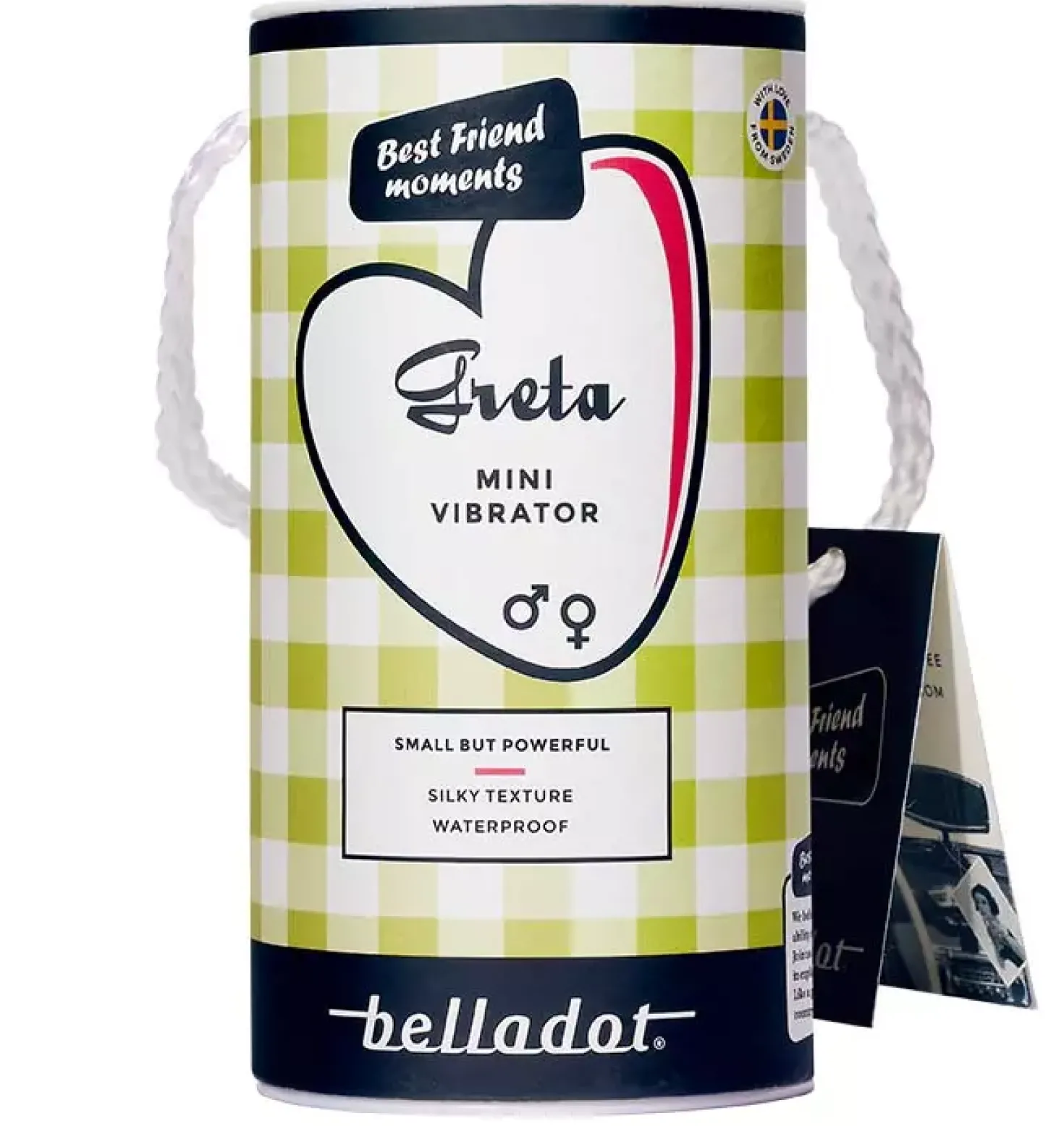 Belladot Greta Minivibrator Röd Red