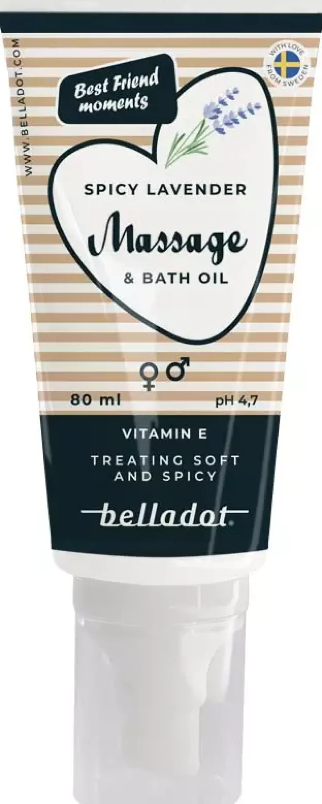 Belladot Massage Oil Spicy Lavender 80 ml