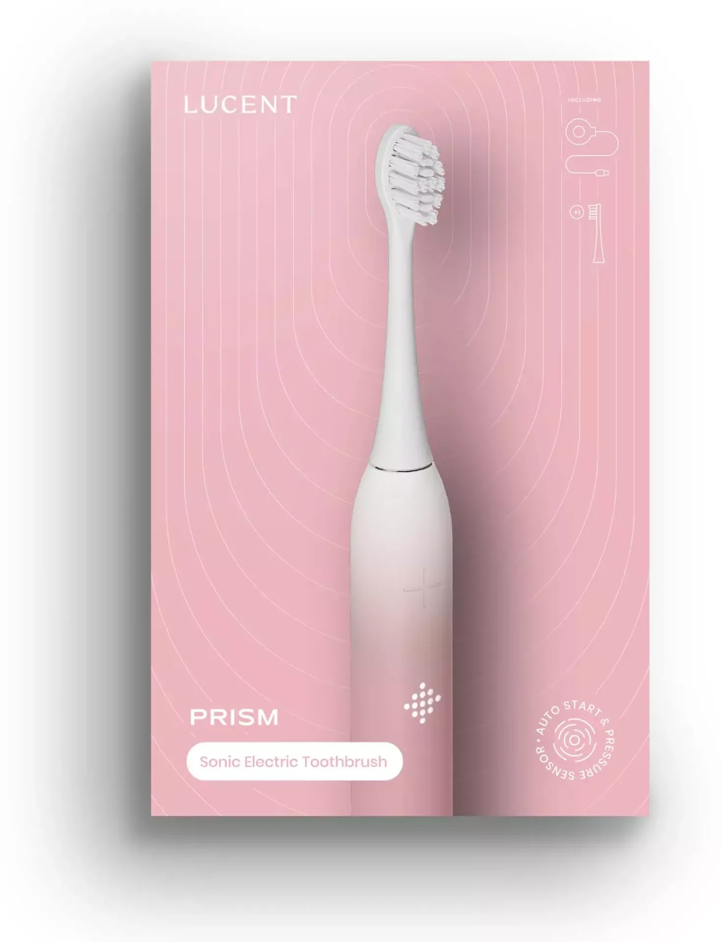 Be Lucent Prism Electric Sonic Toothbrush Pink Bliss
