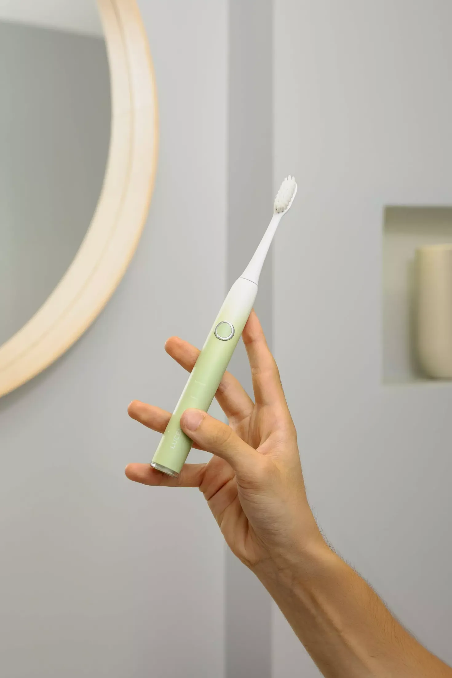 Be LucentSpark Electric Sonic Toothbrush Mint Green
