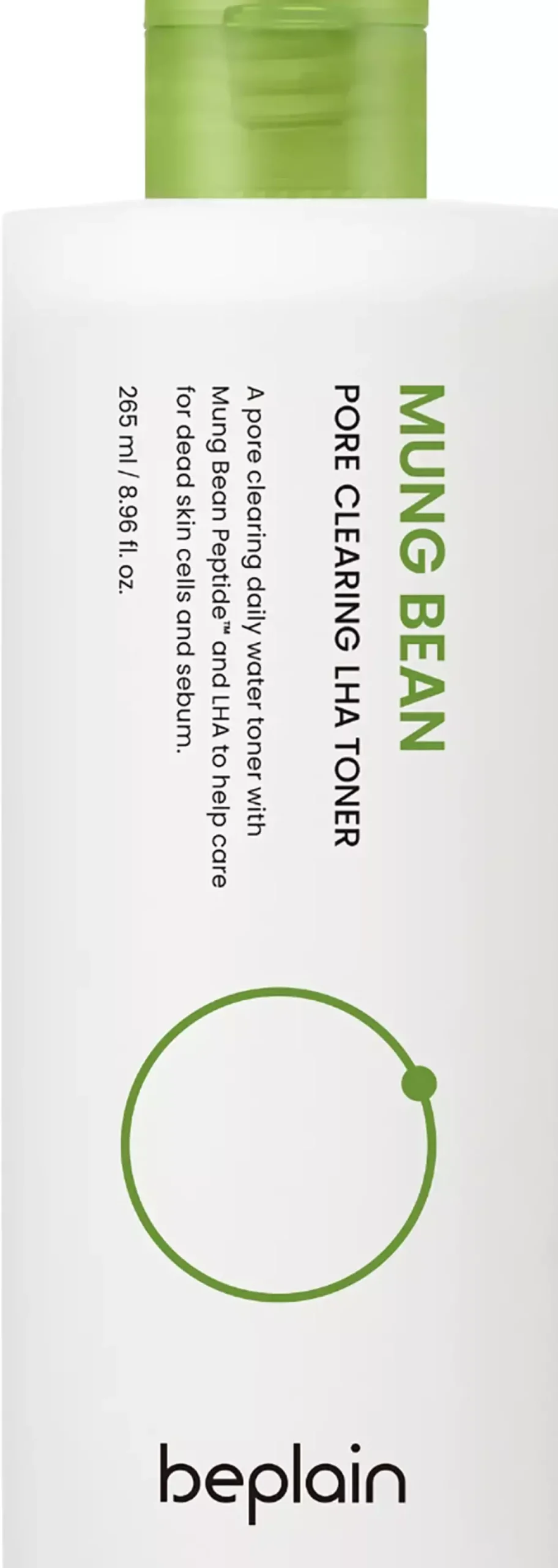 BeplainMung Bean Pore Clearing LHA Toner 265 ml