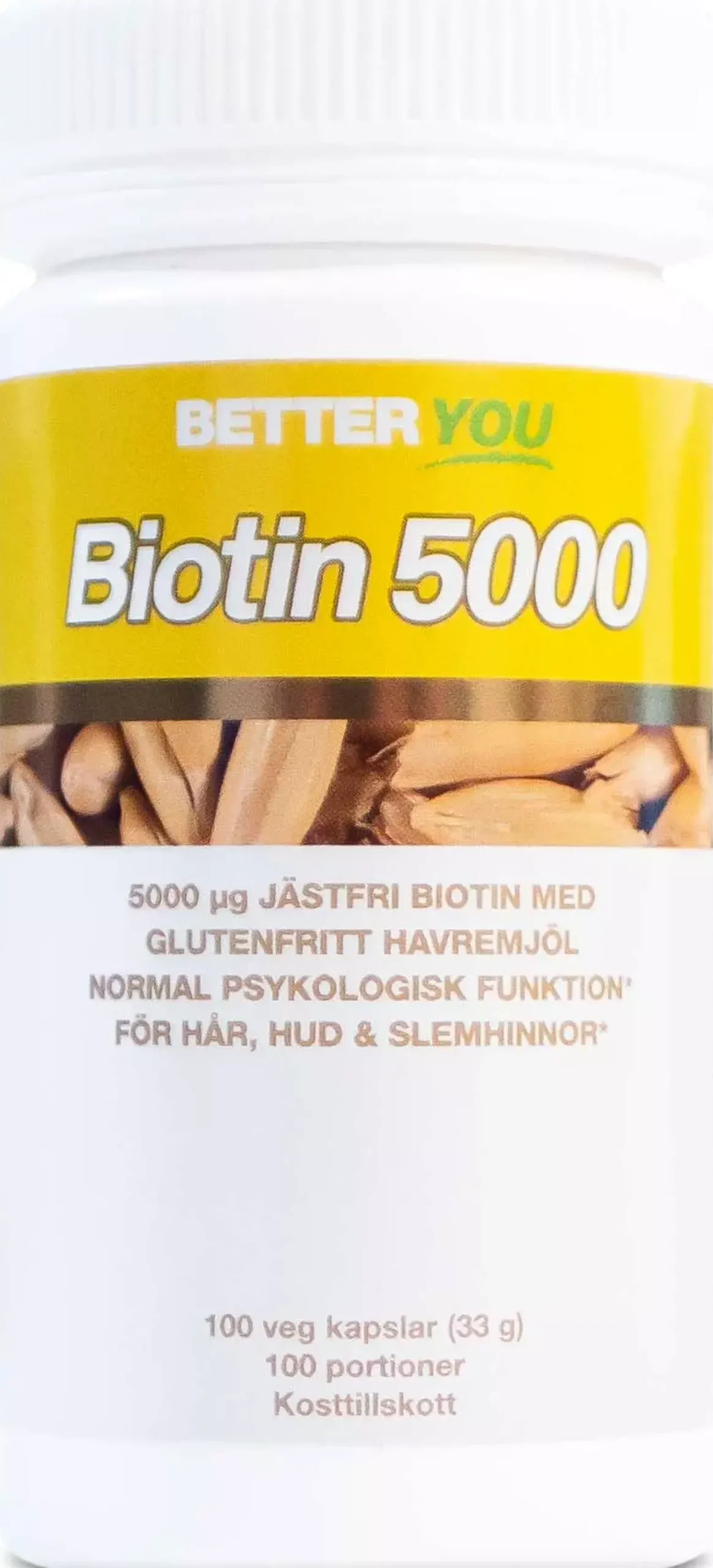 Better You Biotin 5000 100 stk