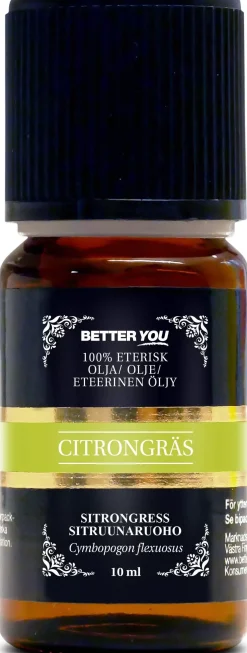 Better YouEKO Eterisk Citrongräsolja 10 ml