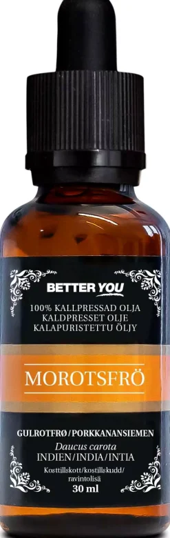 Better YouEKO Kallpressad Morotsolja 30 ml