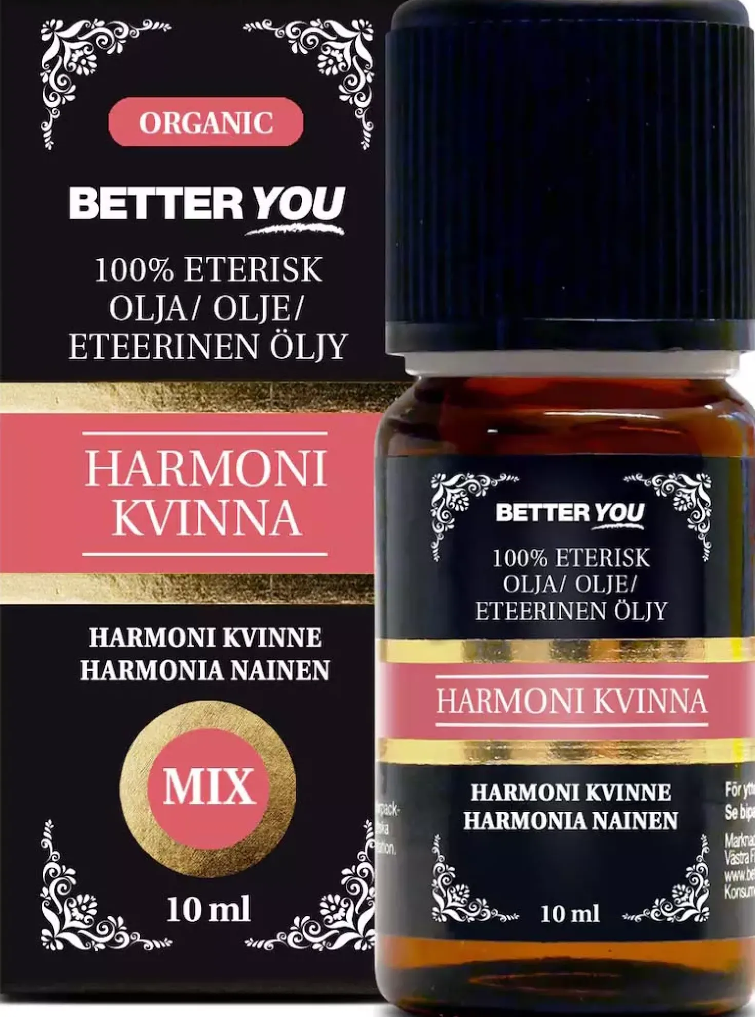 Better You Harmoni Kvinna olja EKO Eterisk 10 ml