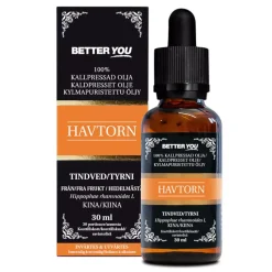 Better You Havtornsfruktolja EKO Kallpressad 30 ml