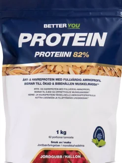 Better You Ärt och havreprotein Jordgubb Hallon 1000 g