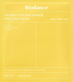 Biodance Radiant Vita Niacinamide Real Deep Mask 34 g