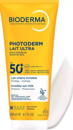 BiodermaPhotoderm Lait ULTRA SPF50+ 200 ml