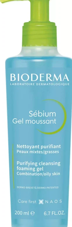 BiodermaSébium Purifying Foaming Gel 200 ml