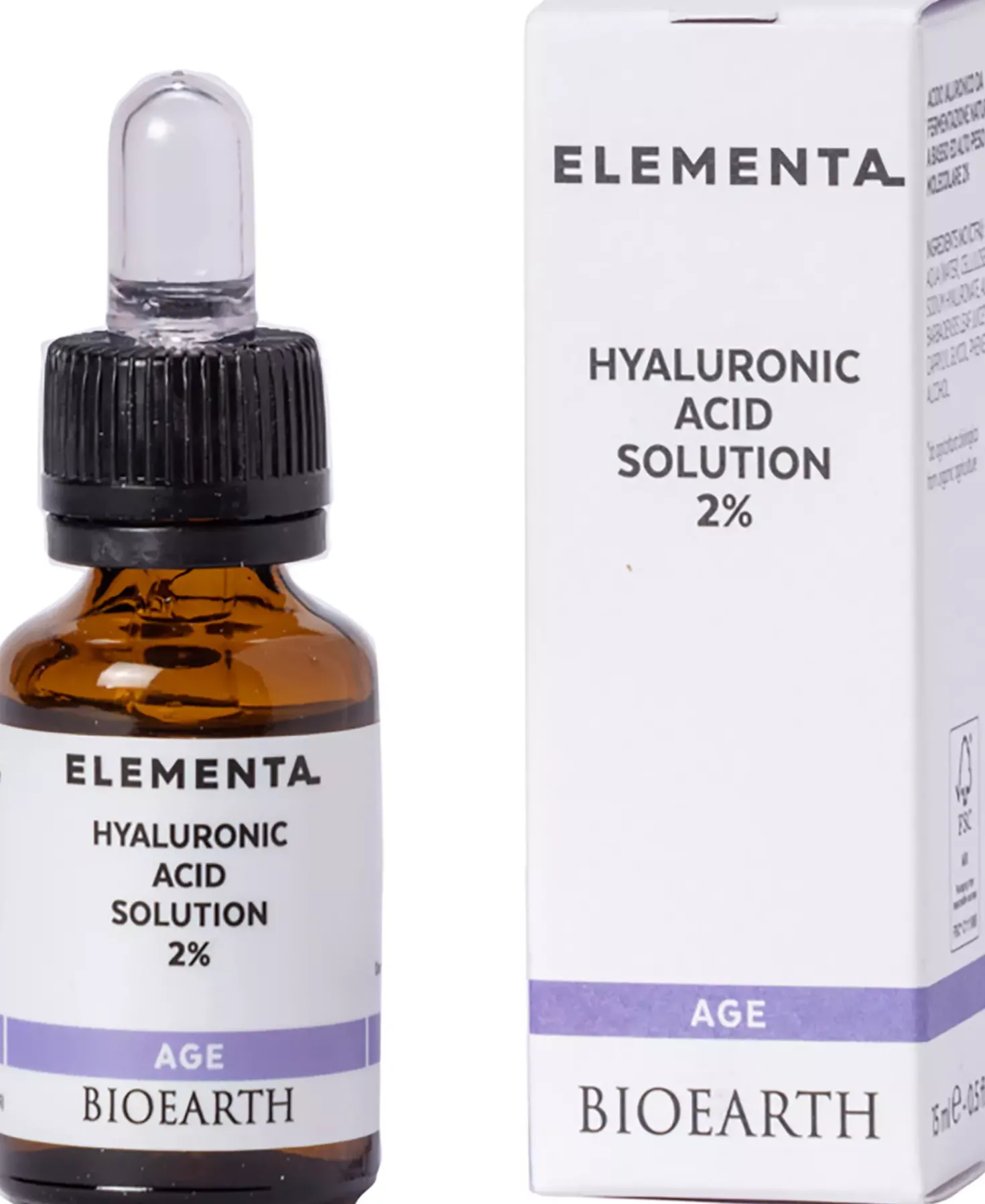 BioearthElementa Hyaluronic Acid Solution 2% Booster 15 ml