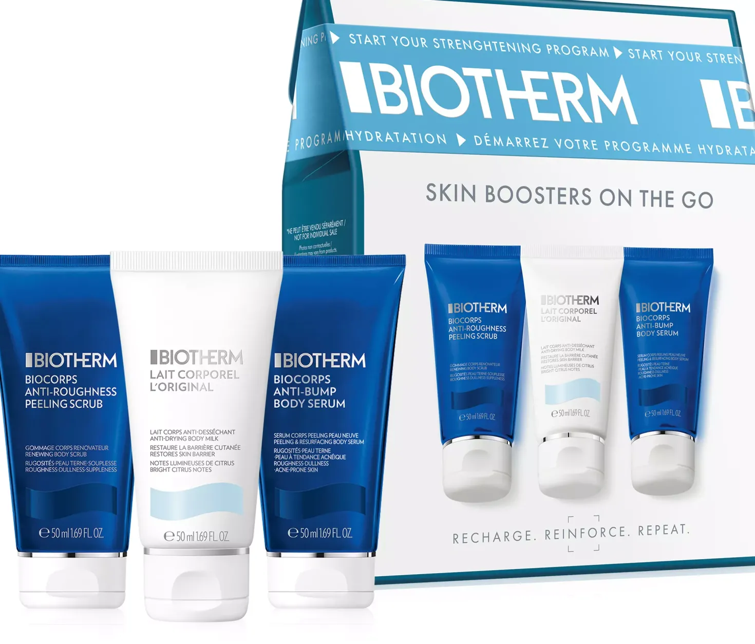 Biotherm Lait Corporel Biocorps Hydrating Trio Set