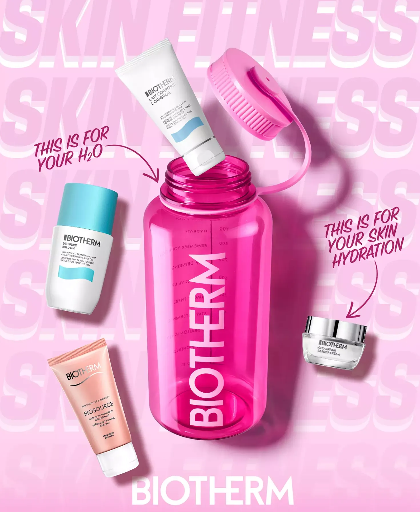 Biotherm Pink Drop Set