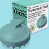BiovèneThe conscious Scalp Massager, Mint Green Biodegradable Shampooing Brush