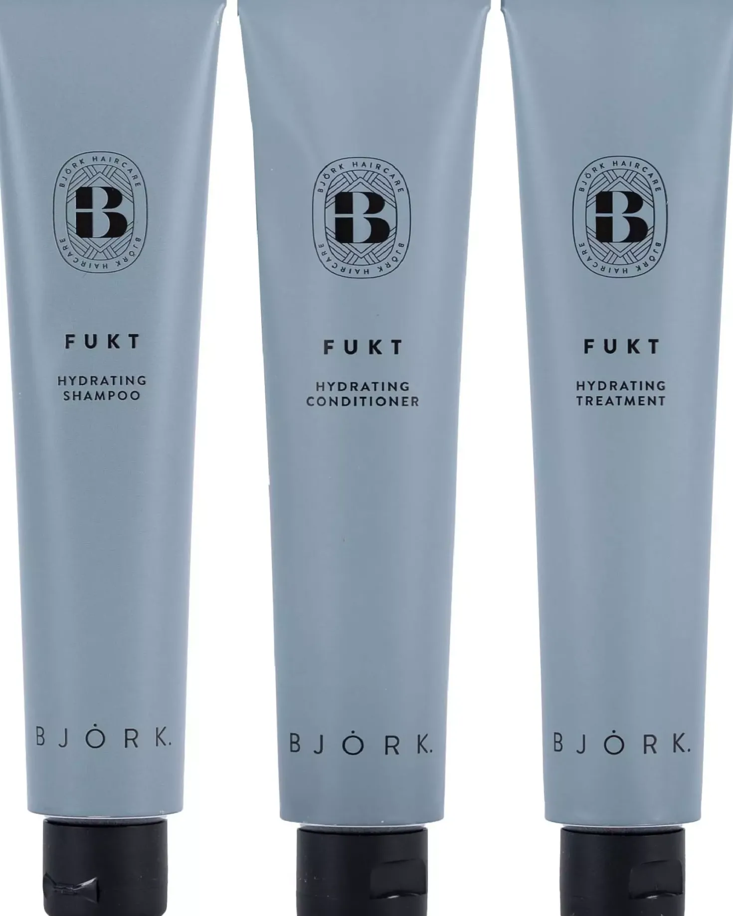 BjörkFUKT Bundle Shampoo 75 ml & Conditioner 75 ml & Hydrating Treatment 75 ml