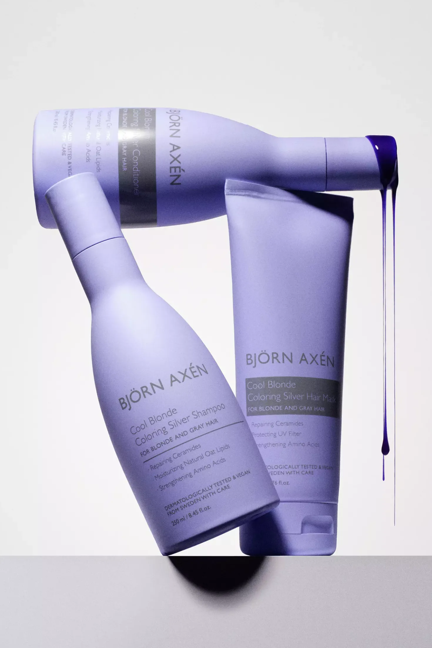 Björn Axén Cool Blonde Coloring Silver Hair Mask 200 ml