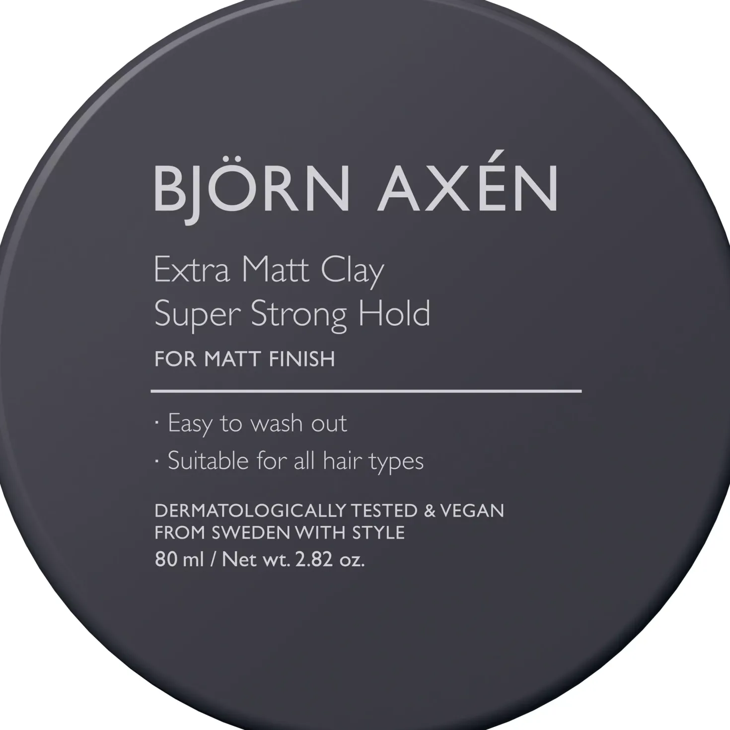 Björn Axén Extra Matt Clay Super Strong Hold