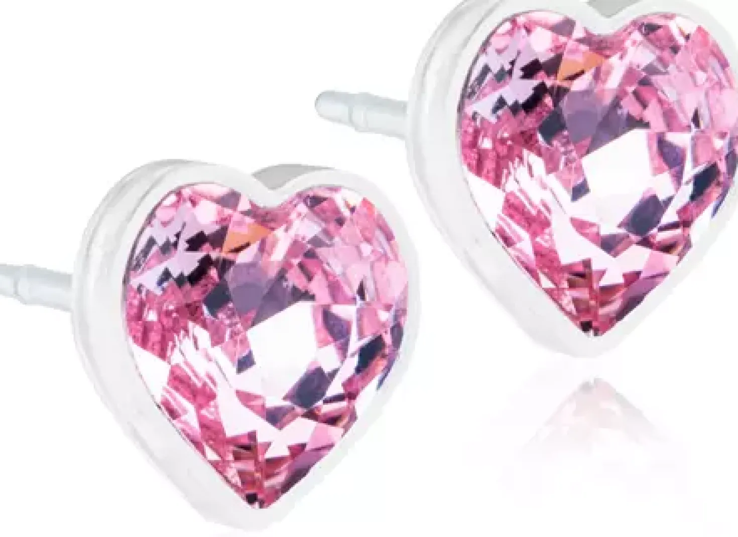 BlomdahlMedical Plastic Heart 6mm Light Rose