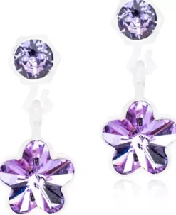 BlomdahlMedical Plastic Pendant Flower 4/6mm Violet