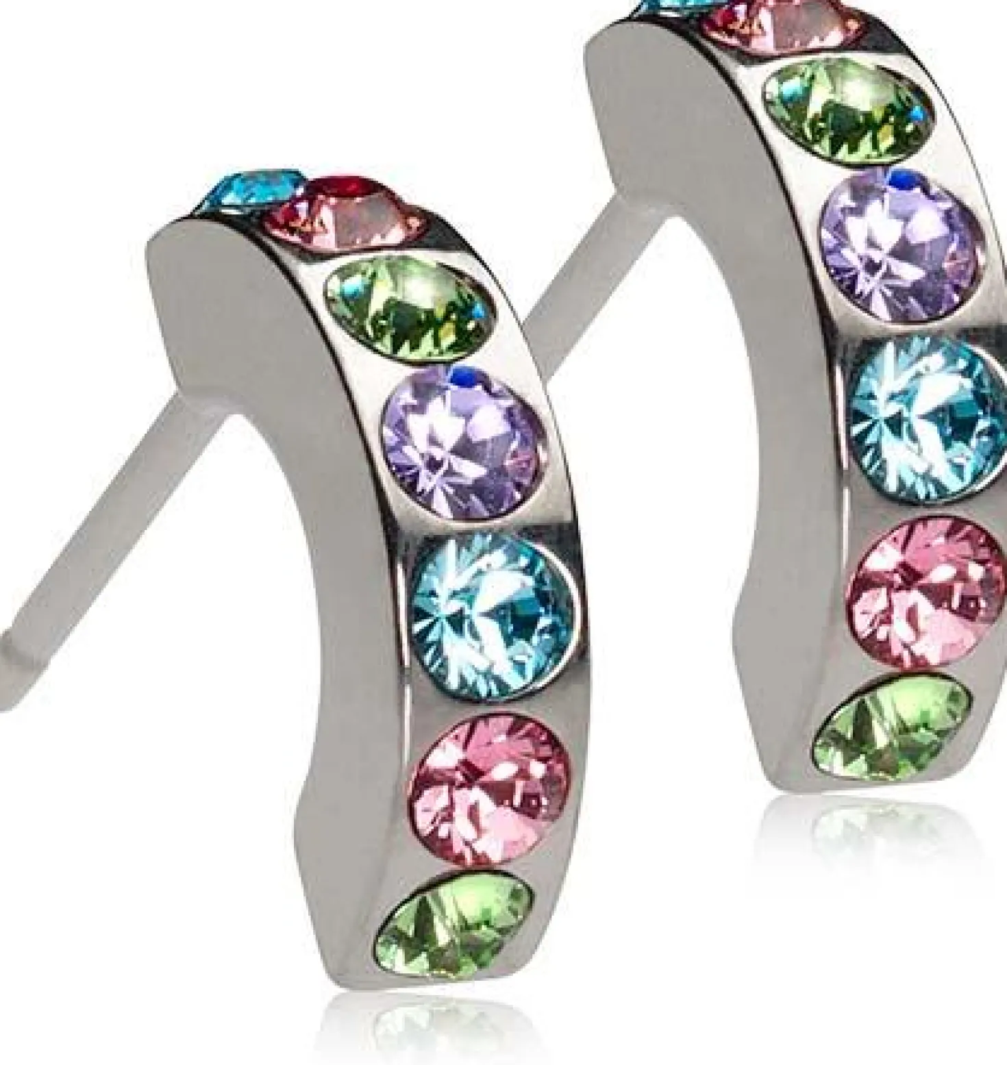 BlomdahlNatural Titanium Brilliance Curved 10 mm Light fantasy