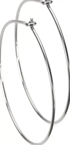 BlomdahlNatural Titanium Ear Ring 25 mm